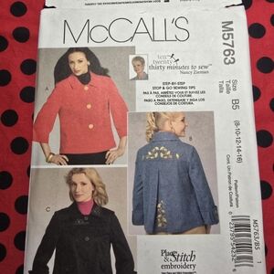 New Uncut McCalls Women's Sewing Pattern